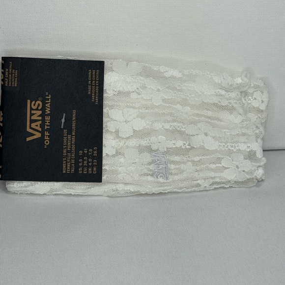 Vans Ivory Lace Socks - Picture 3 of 6